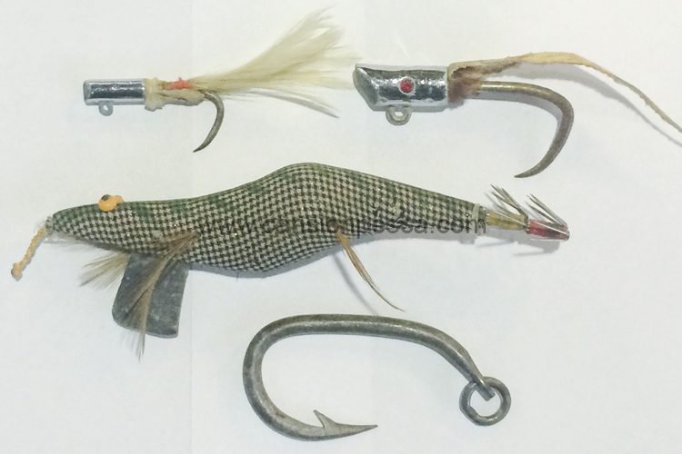 Jibioneras y anzuelos de los años 50 - jibionera y anzuelos de los anos 50