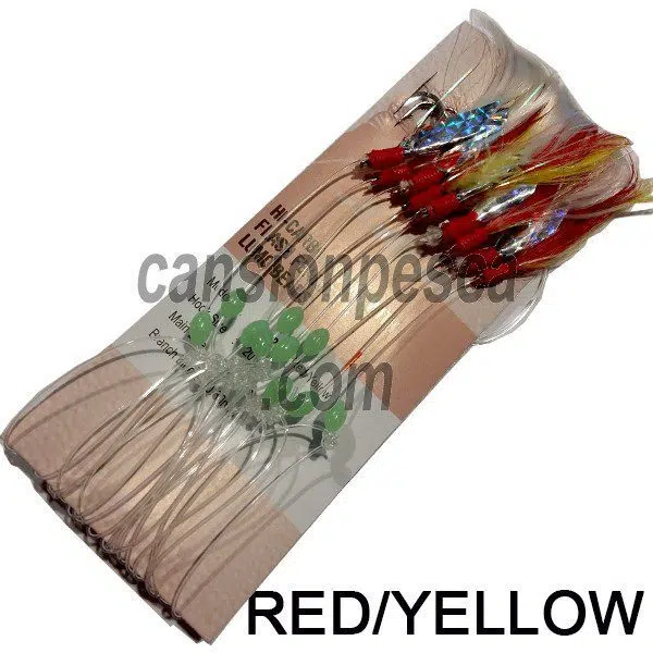 jurelera pioner sabiki bait rigs - jurelera pioner sabiki bait rigs red yellow jurelera-pioner-sabiki-bait-rigs-red-yellow