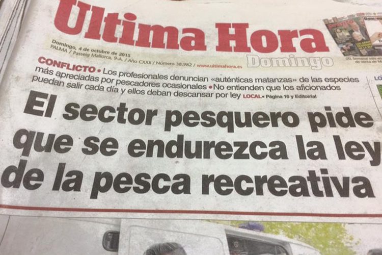 Las cofradías piden que se cambie la ley para endurecer los limites de la pesca deportiva - las cofradias piden que se cambie la ley para endurecer los limites de la pesca deportiva