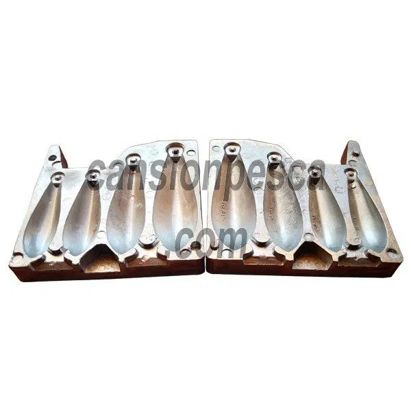 molde de plomo snapper 226GR-284GR-454GR-680GR - molde de plomo pro hunter snapper 24oz