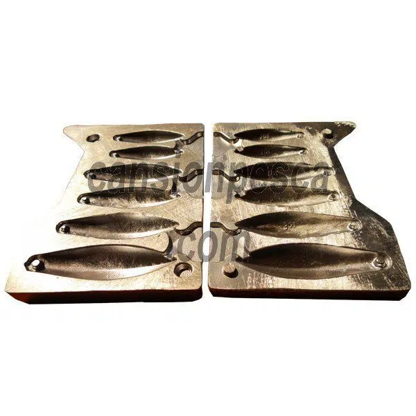 Alternative view of molde de plomo snapper 128gr