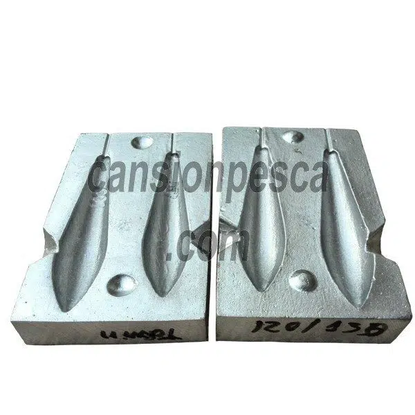 molde de plomo topwin 120/130gr - molde de plomo topwin 120 130 gr molde de plomo topwin 120/130gr