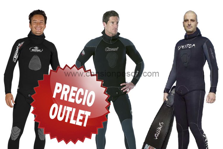 Neoprenos Cressi, Beuchat y Spetton a precio outlet - neoprenos cressi beuchat spetton precio outlet
