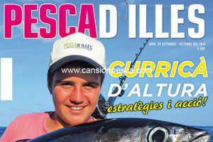 Ja al teu quiosc el numero 39 de Pesca D'Illes amb reportatge especial metralletas llampuga made in Ca'n Sion - pesca dilles 39