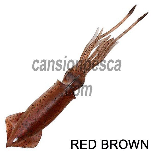 pez calamar savage gear swim squid 250 - pez calamar savage gear swim squid red brown