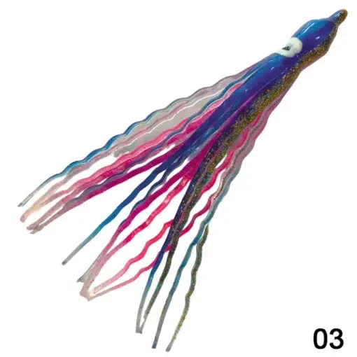 pez pulpo pro hunter twister skirt 12cm - Imagen 5