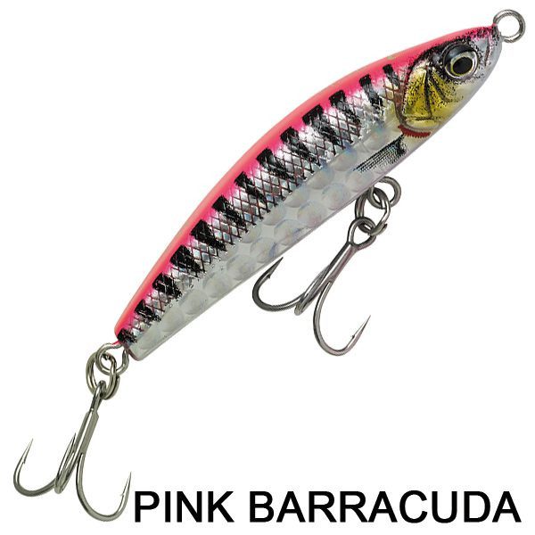 pez rigido savage gear gravity minnow pink barracuda 45
