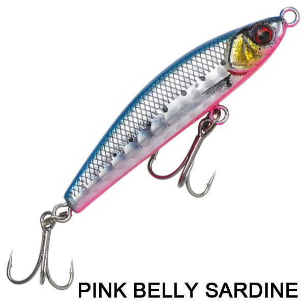 pez rigido savage gear gravity minnow pink belly sardine 45