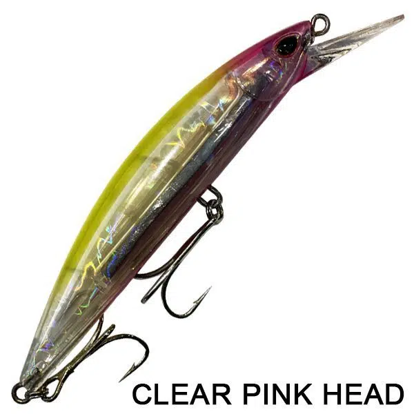 pez rigido storm so run heavy minnow 110mm - pez rigido storm so run heavy minnow 110mm clear pink head
