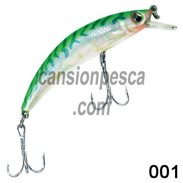 pez rigido zebco minnow diver 6,5cm - pez rigido zebco minow diver 001