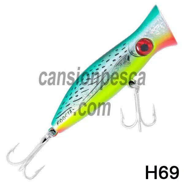 pez rigido halco roosta popper 80