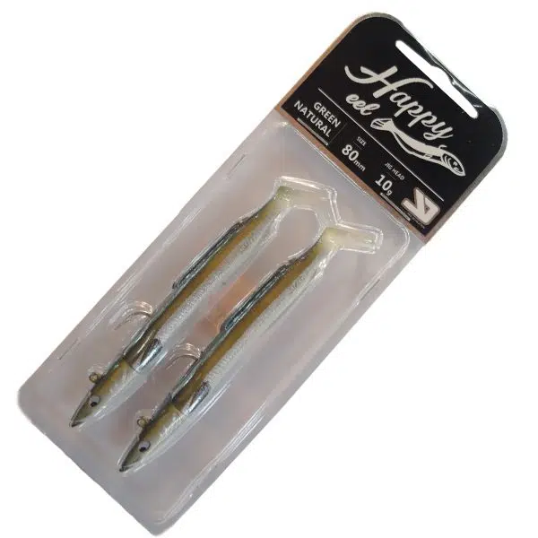 pez vinilo fishing pro revolution happy eel - pez vinilo fishing pro revolution happy eel green natural pez-vinilo-fishing-pro-revolution-happy-eel-green-natural