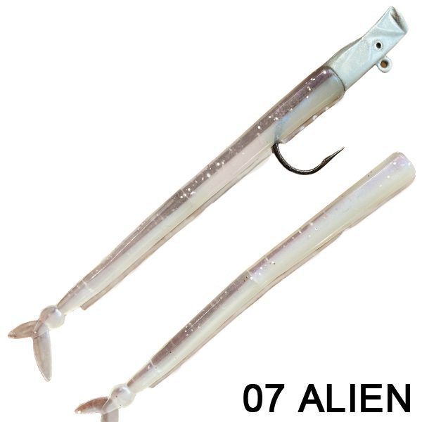 Volvemos a distribuir la marca Tubertini - pez vinilo tubertini eel attack set box alien