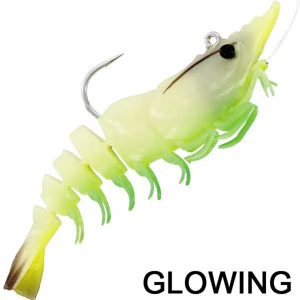 pez vinilo westin salty the shrimp r'nr 7.5cm - pez vinilo westin salty the shrmp rnr glowing pez vinilo westin salty the shrimp r'nr 7.5cm