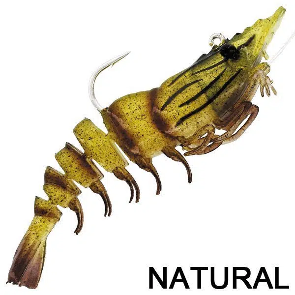 pez vinilo westin salty the shrimp r'nr 7.5cm - pez vinilo westin salty the shrmp rnr natural pez vinilo westin salty the shrimp r'nr 7.5cm - Imagen 2