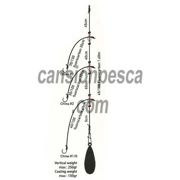 Alternative view of pie daiwa competicion boat d'rig heavy