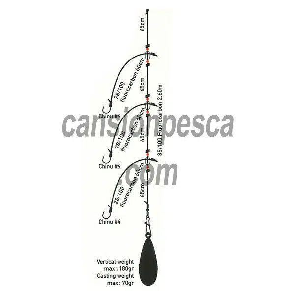 Alternative view of pie daiwa competition boat shallow depth d'rig light