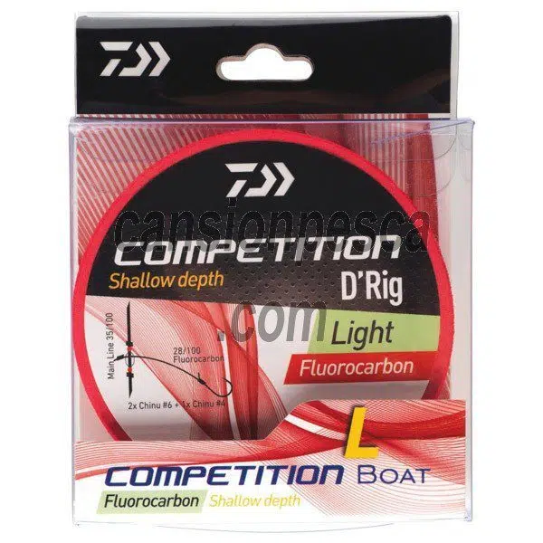 pie daiwa competition boat shallow depth d'rig light
