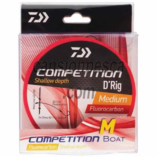 pie daiwa competition boat shallow depth d'rig medium