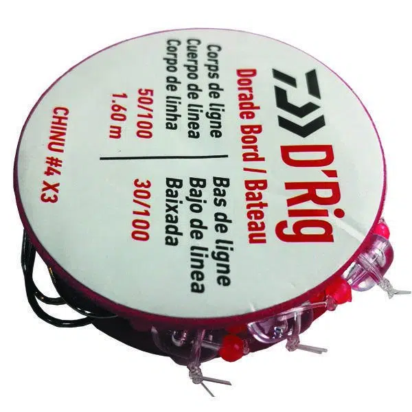 Alternative view of pie daiwa poisson dorade d rig bord bateau