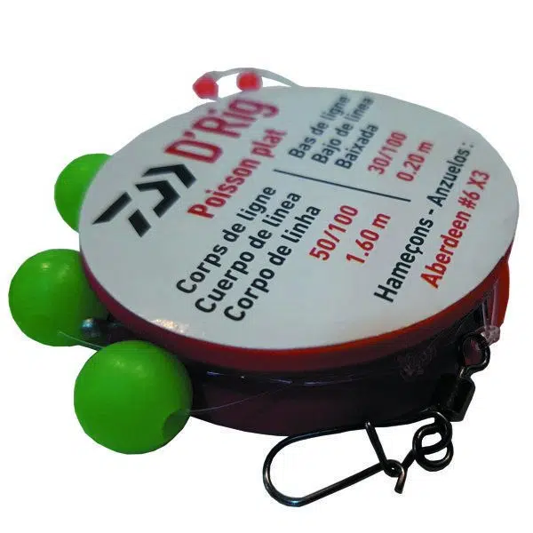 pie daiwa poisson plat d rig