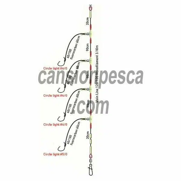Alternative view of pie daiwa tanacom boat d'rig heavy