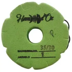 pie perlitas hams dor fluorocarbono caña larga pagel 3 anzuelos - pie perlitas hams dor fluo cana larga pagel pie-perlitas-hams-dor-fluo-cana-larga-pagel