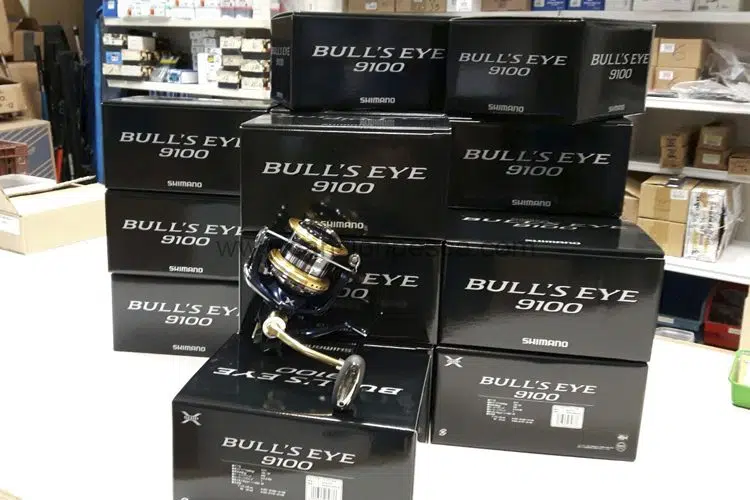 Por fin nos han llegado 20 carrete shimano bull's eye 9100 - por fin nos han llegado 20 carrete shimano bulls eye 9100