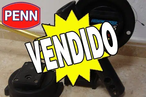 Profundizador Penn Fathom master 625 con base giratoria de segunda mano - profundizador penn fathom master 625 con base giratoria de segunda mano vendido