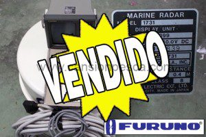 Radar furuno 1731 con antena y cable de segunda mano - radar furuno 1731 con antena y cable de segunda mano vendido