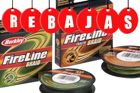 REBAJAS EN TRENZADO DYNEEMA FIRELINE BRAID Y FIRELINE TRACER BRAID