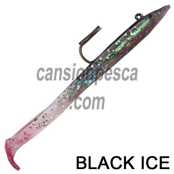 pez vinilo red gill evolution 11,5cm - red gill evolution black ice