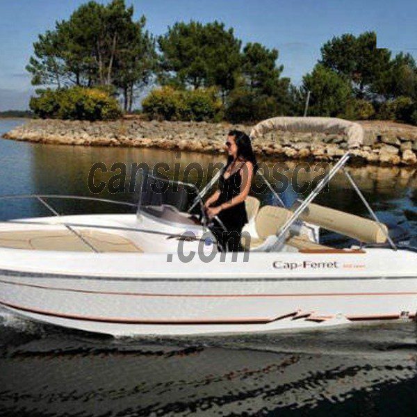 lancha cap ferret 452 open - rent a boat day charter mallorca boat cap ferret 452 open