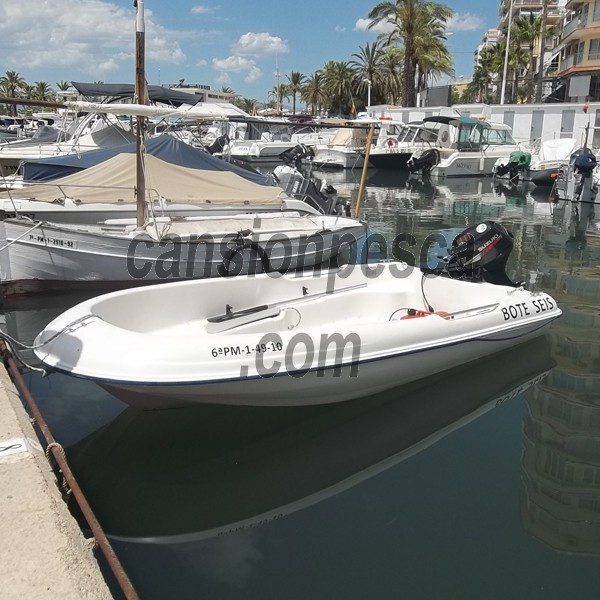 bote 4m con fueraborda 15cv - rent a boat day charter mallorca bote 4m con fueraborda 15cv
