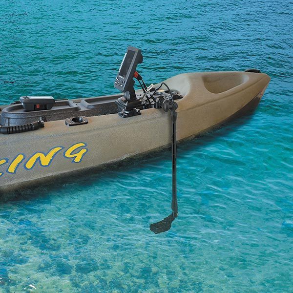 freneci Almohadilla de Placa de Montaje Exterior de Espejo de popa para Kayak Soporte de sujeción de Motor de Barco Inflable Accs