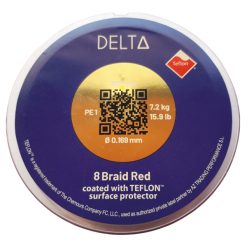 trenzado delta teflon 8 braid red 300m - trenzado delta teflon 8 braid red 09 trenzado-delta-teflon-8-braid-red-09